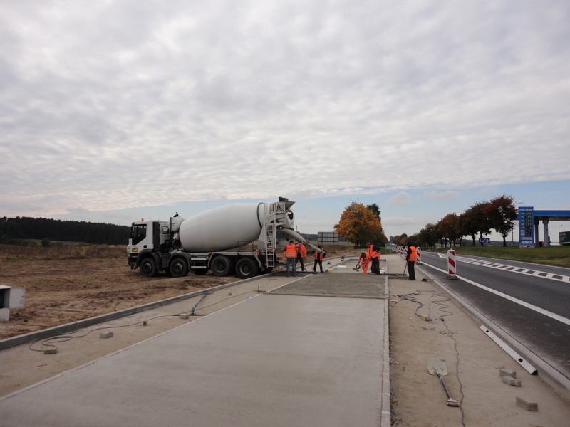 Budowa dróg dojazdowych na terenie Regionalnego Parku Przemysłowego w Skwierzynie.